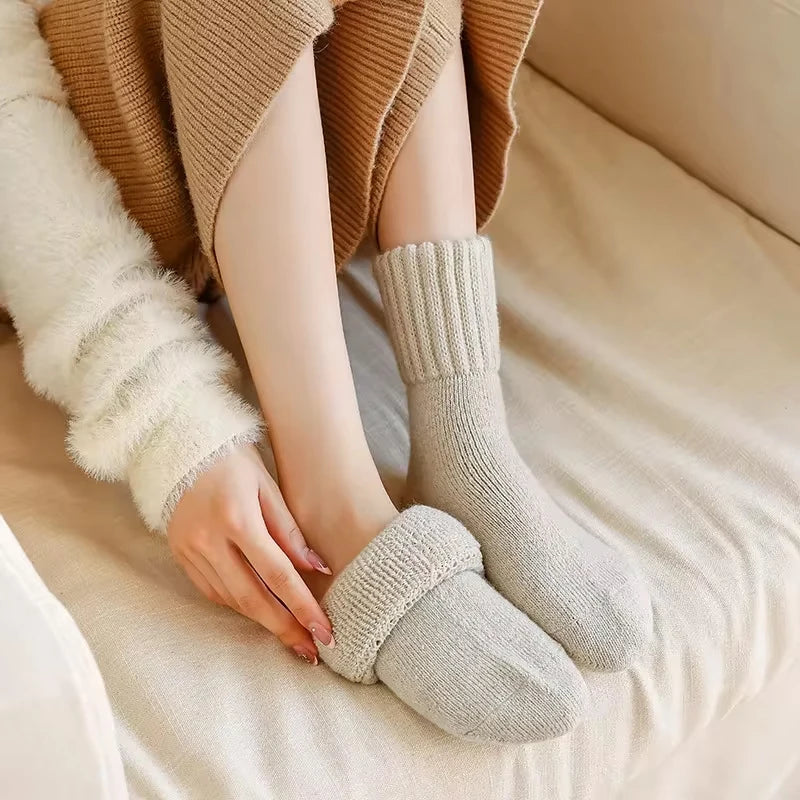 CozyKnit™ Soul-Warmed Wool Blend Socks