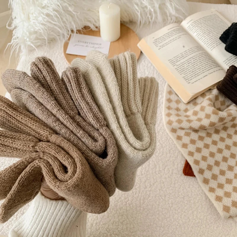 CozyKnit™ Soul-Warmed Wool Blend Socks