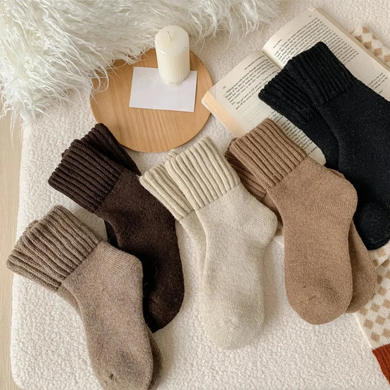 CozyKnit™ Soul-Warmed Wool Blend Socks